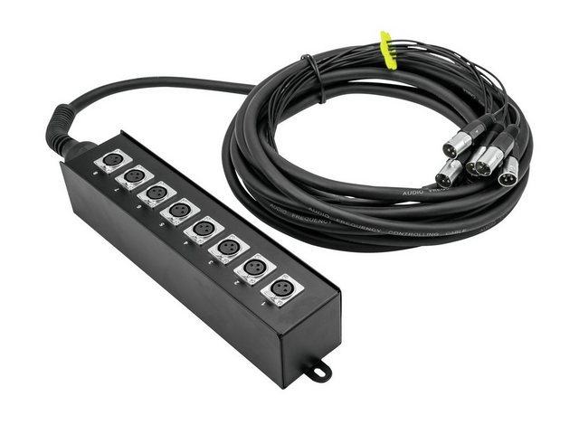 Bild von Omnitronic Kabelverbinder-Sortiment OMNITRONIC Multicore Stagebox MUS-810 8IN 10m
