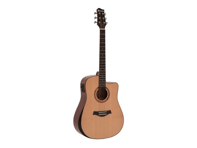 Bild von DIMAVERY Akustikgitarre DIMAVERY ASW-60 Grande Westerngitarre, natur