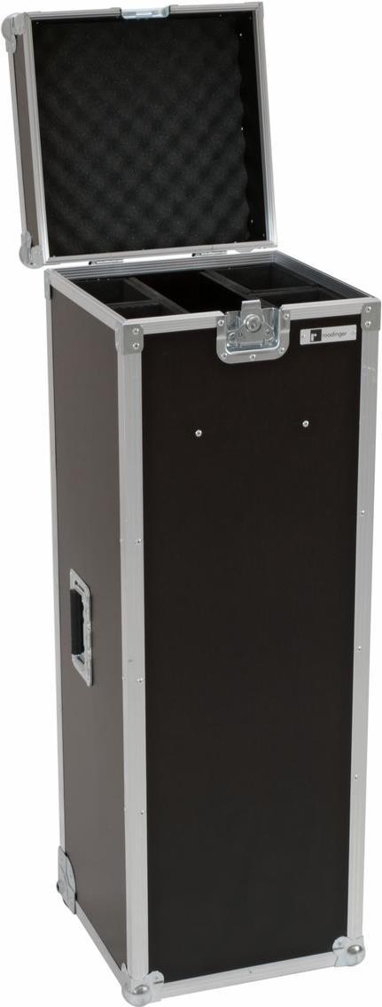 Bild von Roadinger Flightcase 4x LED IP T-Bar 16 QCL Leiste (19" Case), Audio Racks + Cases