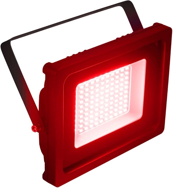 Bild von EUROLITE LED IP FL-50 SMD rot | Flacher Outdoor-Scheinwerfer (IP65) mit farbigen LEDs