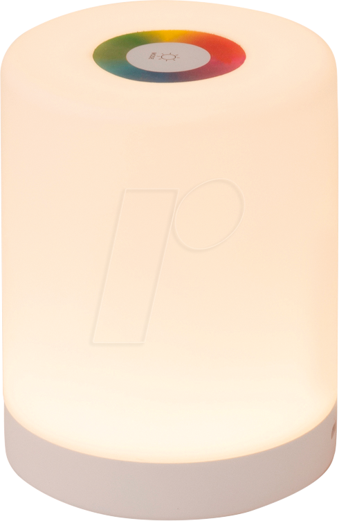 Bild von EUROLITE Tischleuchte Eurolite AKKU Table Light RGB 41700320 Akku-Tischlampe Weiß (diffu