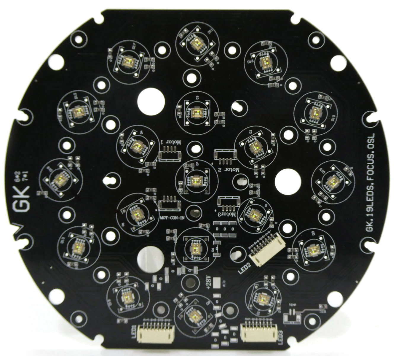 Bild von Ersatzteil Platine (LED) LED TMH-X4 (GK.19LEDS.Focus.OSL)