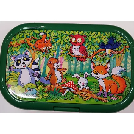 Bild von Lunchbox * WALDTIERE * für Kinder | 10671 | Perfekt für Tier-Fans | Vesperdose Brotdose Brotzeit Schule Grundschule Einschulung Wald Tiere