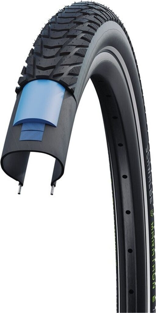 Bild von schwalbe marathon e plus 700 mm reifen schlauchtyp wired smart dualguard addix e reflex seitenwande e bike e 50