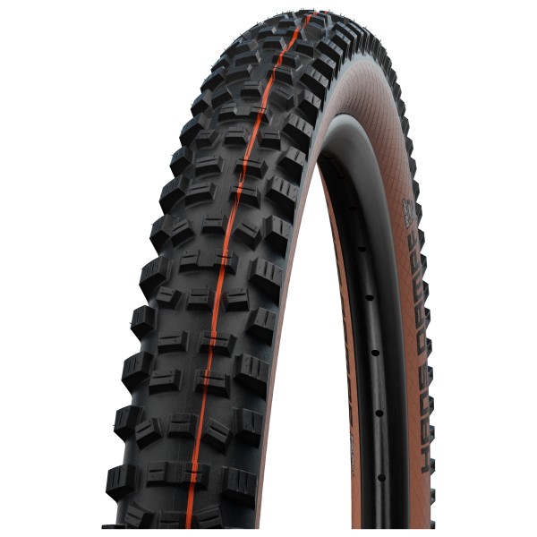 Bild von schwalbe hans dampf 27 5   mtb reifen tubeless ready faltbar super trail addix soft bronze seitenwande e bike e 25