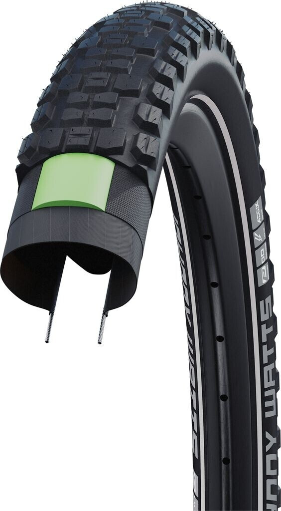 Bild von Schwalbe Johnny Watts HS604 27,5x2,35 29 Zoll 650B Reifen Mantel Fahrraddecke Drahtreifen Faltreifen Fahrradreifen mit Reflexstreifen Fahrradmantel Fahrraddecke
