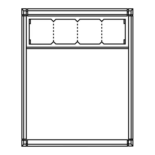 Bild von Ritto by Schneider 1551470 15514/70 Briefkastengehäuse Edelstahl Weiß