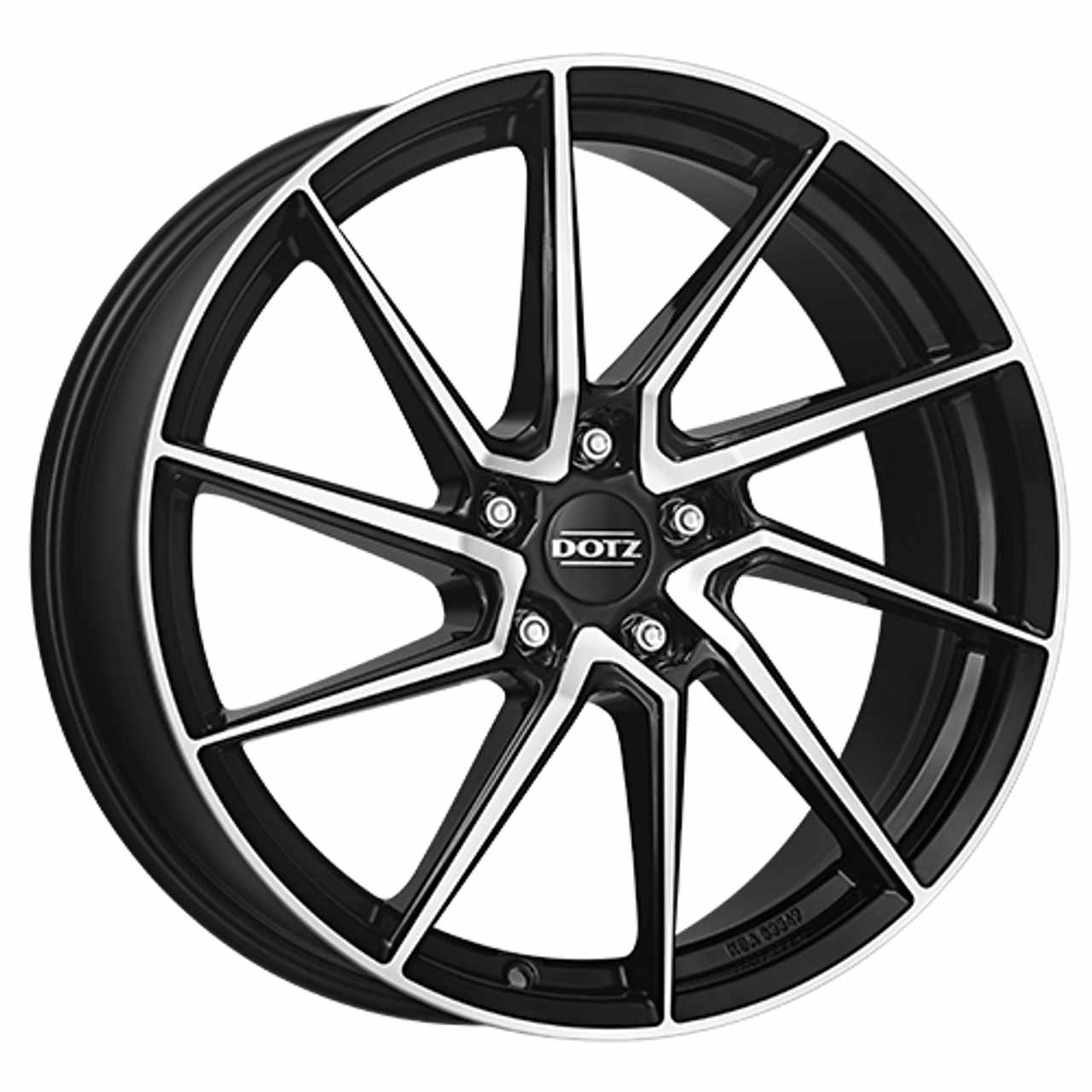 Bild von DOTZ SPA DARK black/polished front 8.0Jx19 5x112 ET40