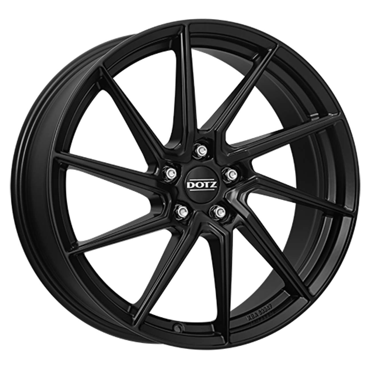 Bild von DOTZ SPA BLACK schwarz matt 7.5Jx17 5x112 ET48