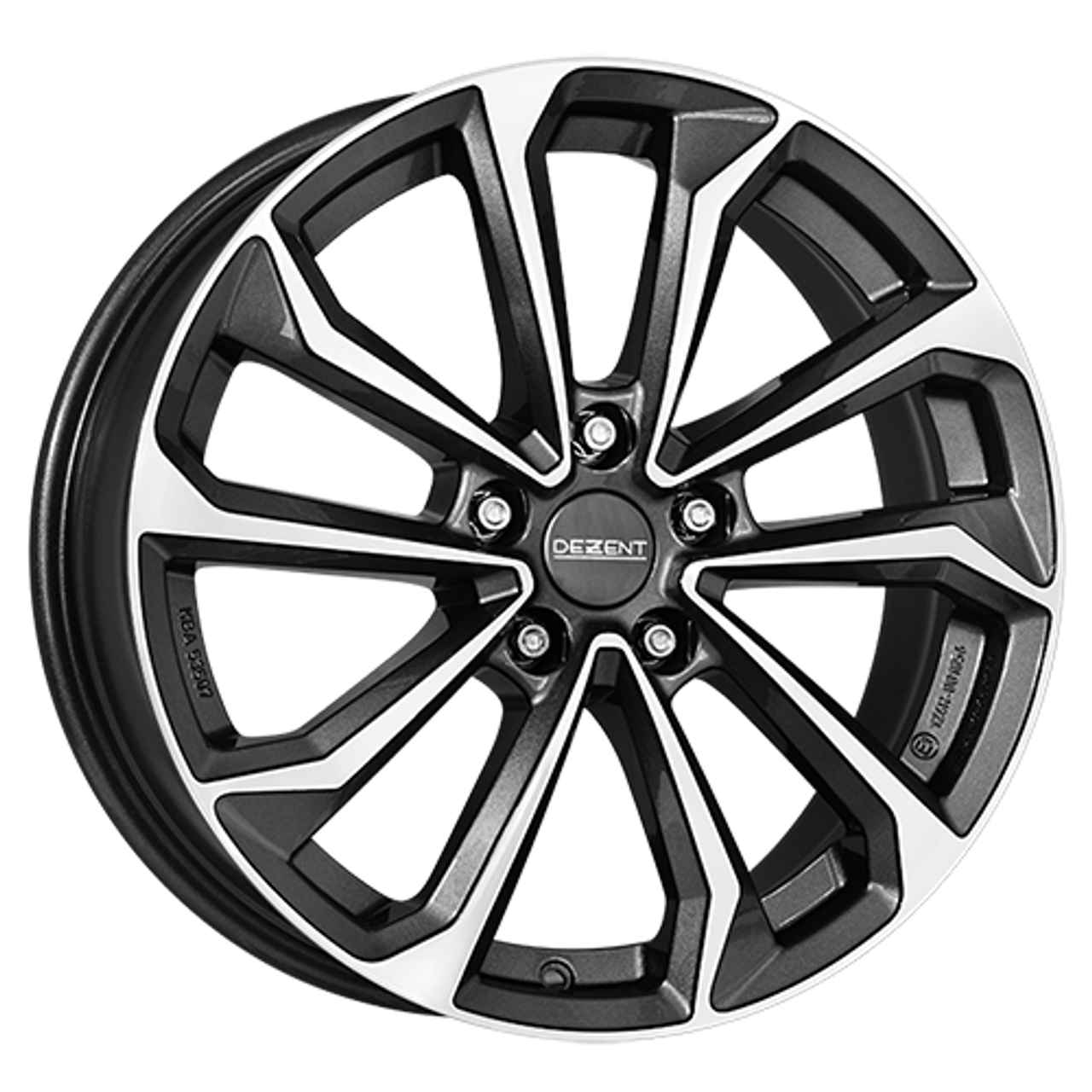 Bild von DEZENT DEZENT KS DARK gunmetal poliert 7.5Jx18 5x114.3 ET50