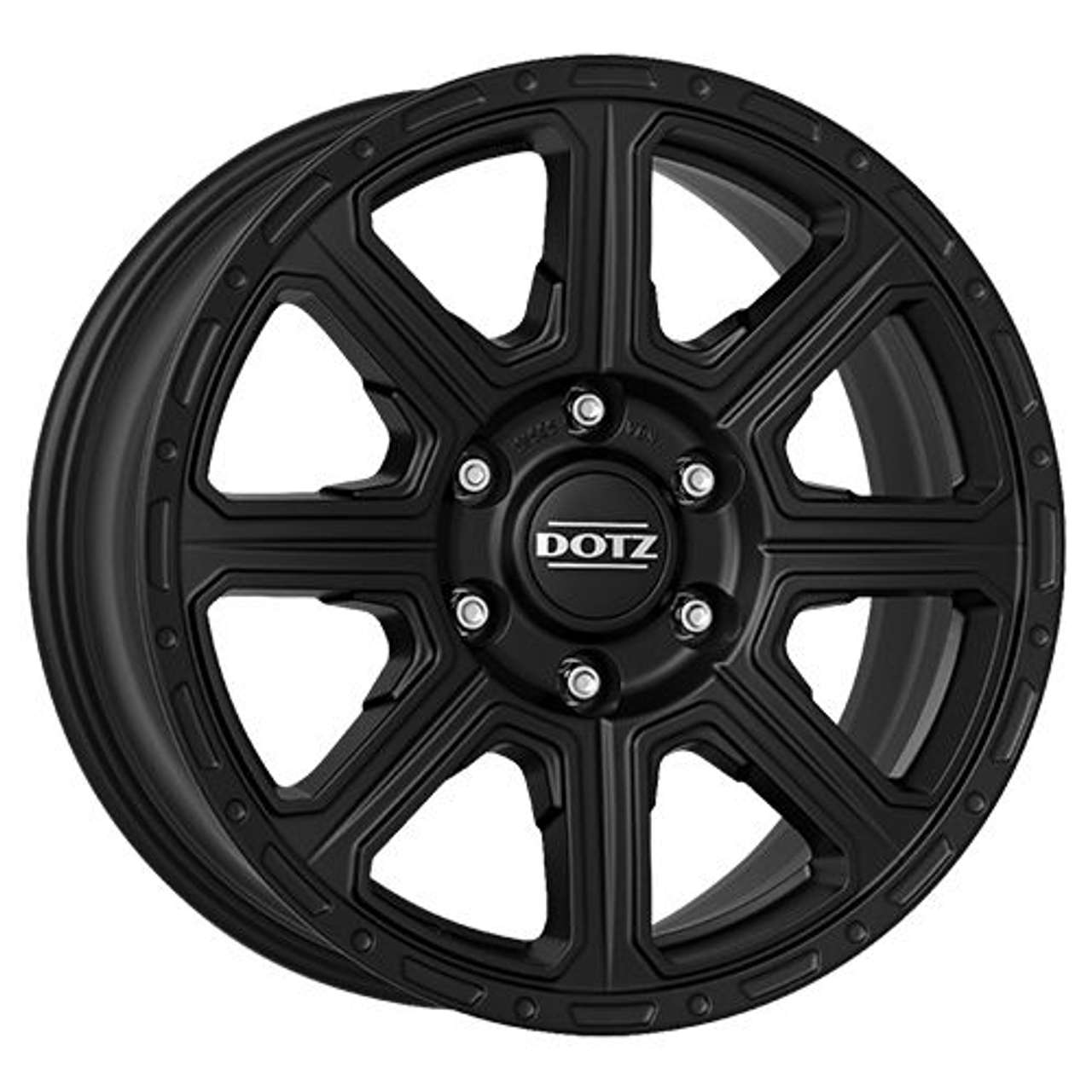 Bild von DOTZ KALAHARI BLACK schwarz matt 8.0Jx18 6x139.7 ET35