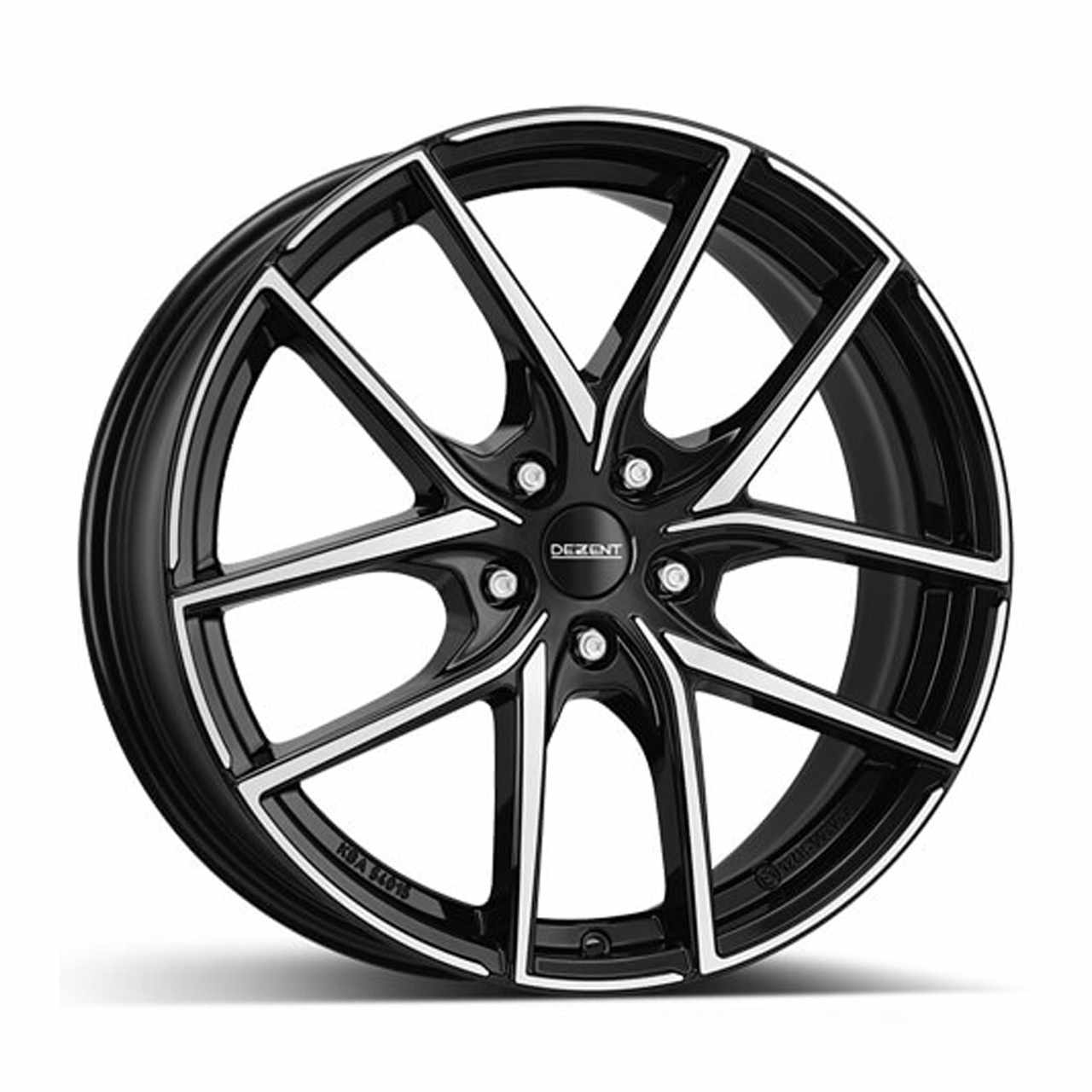Bild von Dezent Felge TO dark 7.5Jx18 ET50 5x108 Diamant Schwarz TTOFHBP50E16