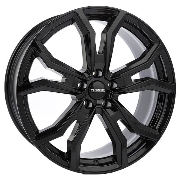 Bild von ALUFELGE DEZENT TV black 7.5x18 5x108 ET 49 Black