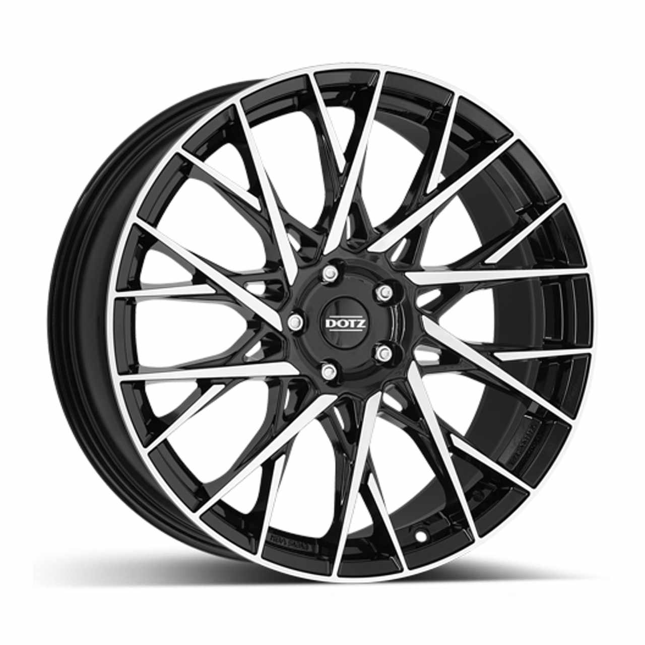 Bild von DOTZ FUJI DARK black/polished 7.5Jx18 5x112 ET50