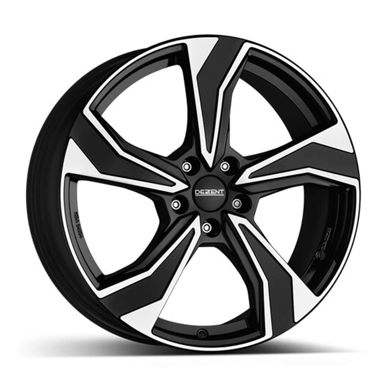 Bild von DEZENT DEZENT KB DARK black polished 6.5Jx16 5x112 ET46