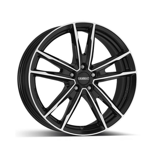 Bild von Premium Felgen von DEZENT: KF DARK ECE black polished 7.0Jx17