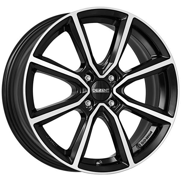 Bild von DEZENT DEZENT TN DARK black polished 7.0Jx18 4x108 ET47.5