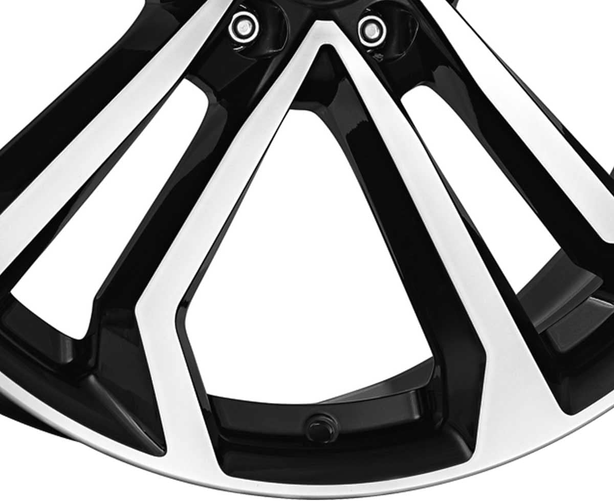 Bild von DEZENT DEZENT TA DARK schwarz frontpoliert 7.5Jx17 5x108 ET50