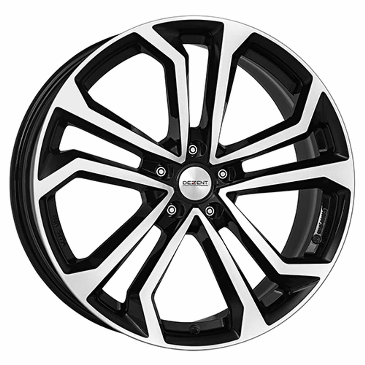Bild von DEZENT DEZENT TA DARK black/polished front 8.0Jx18 5x112 ET39