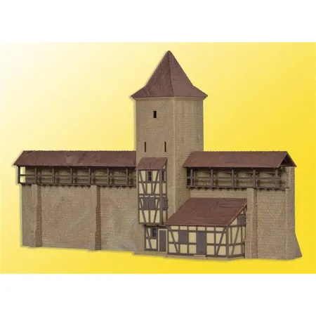 Bild von Kibri 37108 - N Wehrturm mit Mauer in Rothe