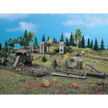 Bild von Vollmer 43668 Deko-Set Abenteuerspielplatz
