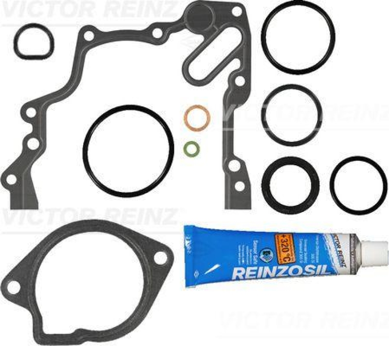 Bild von VICTOR REINZ Dichtungssatz, Kurbelgehäuse mit Wellendichtring-Kurbelwelle für SKODA VW SEAT AUDI VAG 036198011 08-34320-01