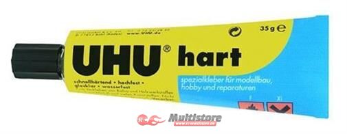 Bild von UHU Bastelkleber UHU Modelbaukleberhart glasklar Nr. 45510, 35g Tube