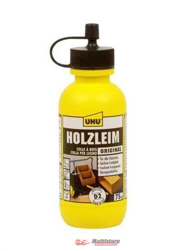 Bild von UHU Holzleim Original Flasche, Universeller Weißleim - geeignet für alle üblichen Holzarten und -verklebungen, 75g