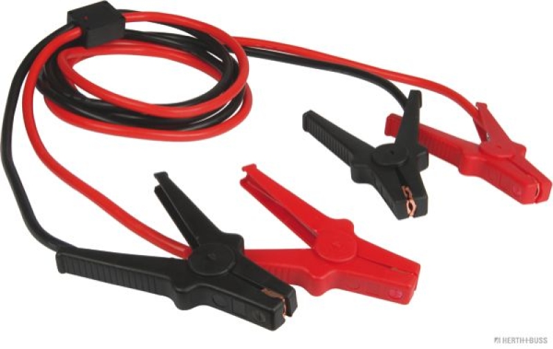 Bild von Herth+Buss 52289948 Starthilfekabel DIN 72553, 16 mm², 12-24 V, 220 A, CCA mit Überspannungsschutz für Benzinmotoren, 3 m