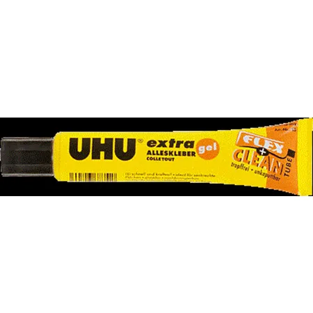 Bild von UHU extra Alleskleber FLEX + CLEAN, Gel, 18g