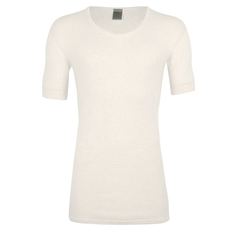 Bild von wobera ANGORA Herrenunterhemd 1/2 Arm 100% Angora