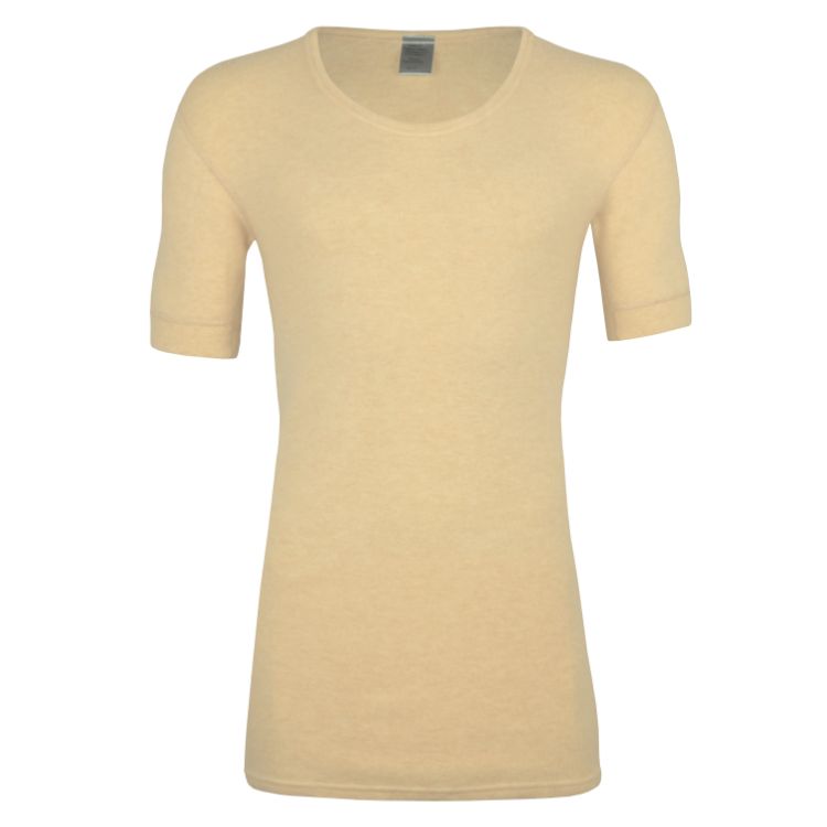Bild von wobera ANGORA Herrenunterhemd 1/2 Arm 70% Angora