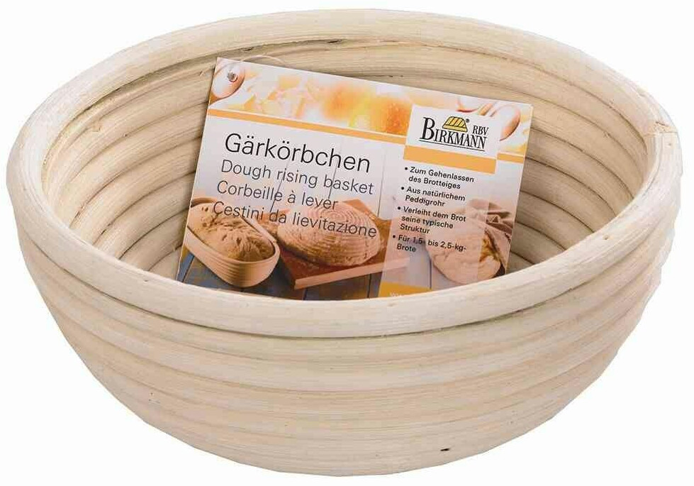 Bild von Birkmann Gärkörbchen  Laib & Seele ¦ beige ¦ Seegras ¦ Maße (cm): H: 8,5  Ø: [20.0] Backen & Zubehör - Möbel Kraft