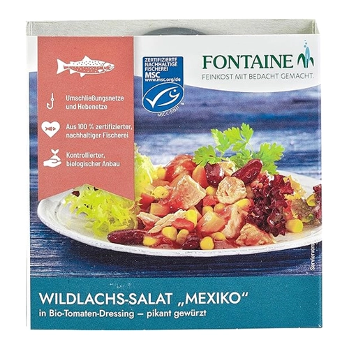 Bild von Wildlachssalat Mexiko