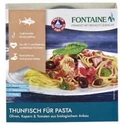 Bild von Fontaine Thunfisch für Pasta Oliven, Kapern und To