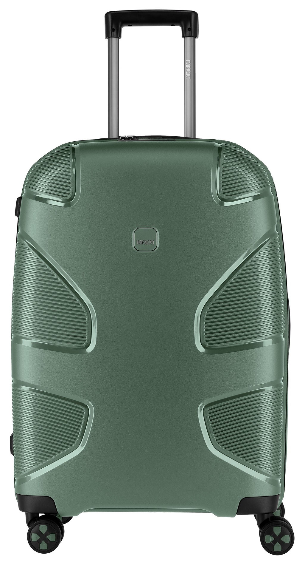 Bild von IMPACKT Hartschalen-Trolley "IP1, verschiedene Größen und Farben", 4 St. Rollen, Hartschalen-Koffer vegan Koffer Reisegepäck USB-Port TSA Zahlenschloss