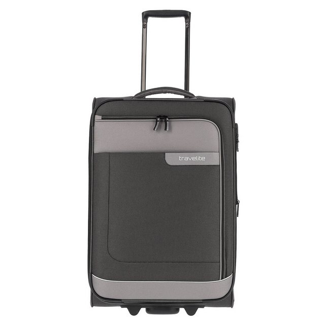 Bild von travelite Trolley VIIA 2-Rollen Weichgepäck Trolley M 2-Rad Koffer 67 cm 2,9 kg, 2 Rollen, TSA Schloss, Doppelrollen