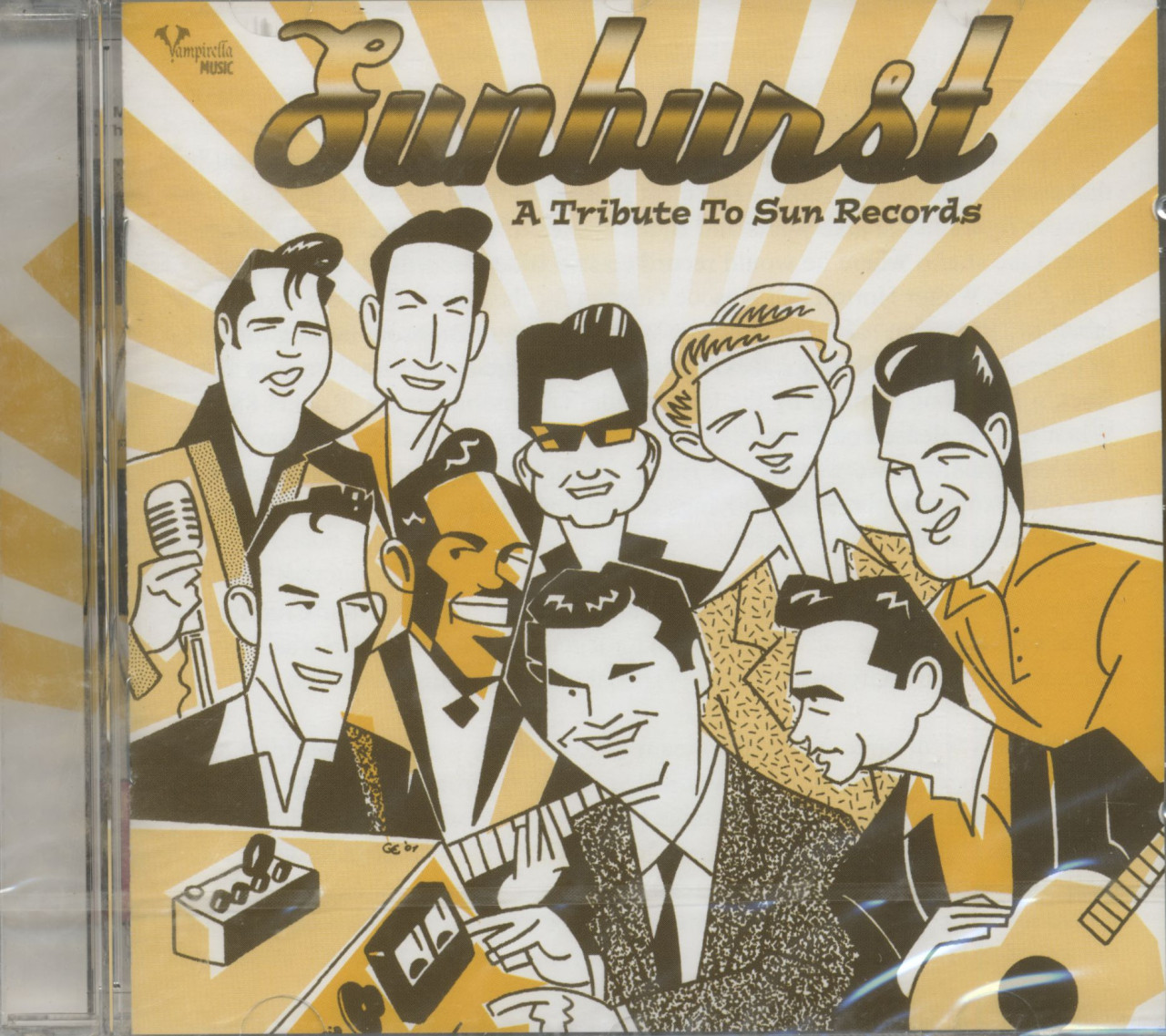 Bild von Various - Sunburst - A Tribute To Sun Records (CD)
