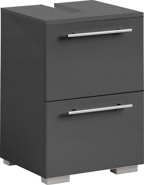 Bild von MÖBELPARTNER Waschbeckenunterschrank Carlos 148585 anthrazit 40,2 x 35,0 x 59,1 cm