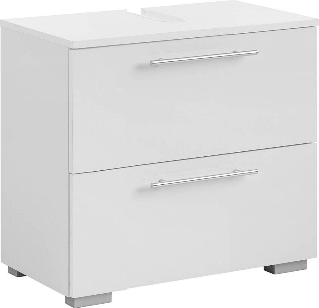 Bild von SCHILDMEYER Waschbeckenunterschrank »Carlos«, BxHxT: 60,2 x 59,1 x 35 cm - weiss