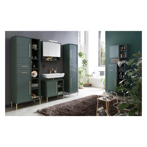 Bild von Spiegelschrank ¦ blau ¦ Maße (cm): B: 70 H: 74,8 Badezimmer > Badschränke > Spiegelschränke - Sconto