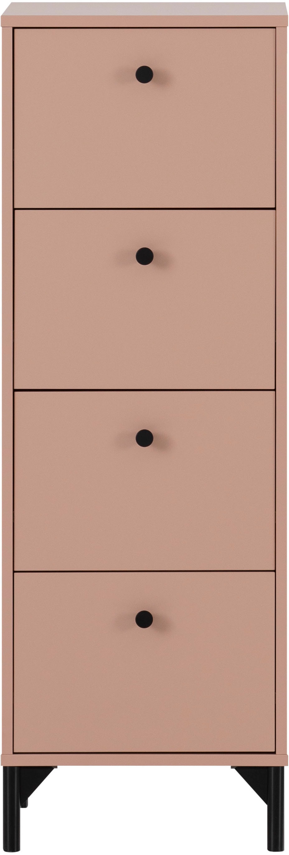 Bild von Schildmeyer Kommode "Smash, Breite 40 cm", 4 Schubladen mit Teilauszug und Metallbeschlägen