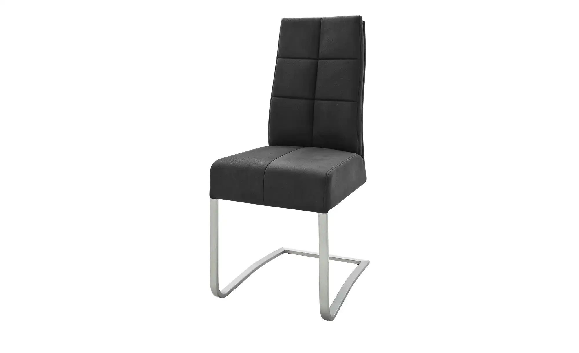 Bild von MCA furniture Esszimmerstuhl »Salva Schwingstuhl«, (Set), 2 St., Microfaser, mit Tonnentaschenfederkern, belastbar bis max. 120 kg