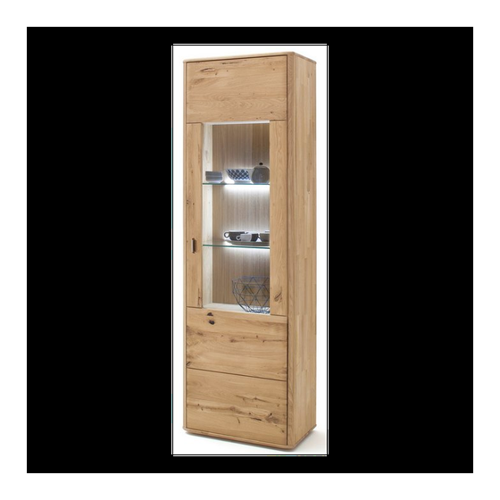 Bild von MCA Furniture Vitrine 2 Ravello - Eleganz in Eiche Bianco