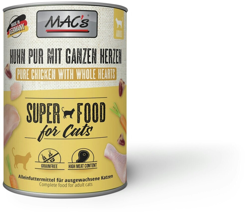 Bild von Mac's Katzen-Nassfutter Herz und Leber 400 g