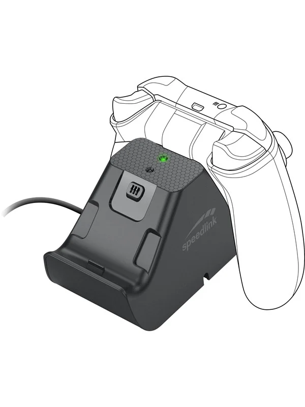 Bild von Speedlink JAZZ USB Charger Zubehor für Xbox Contoller (Ladegerät und Akkupack, bis zu zwei Controller gleichzeitig aufladbar)