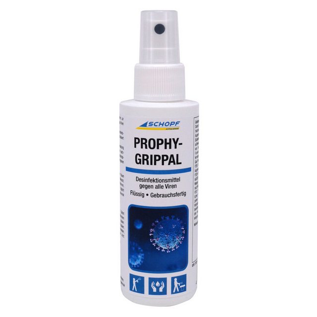 Bild von Schopf Desinfektionsmittelspender Prophygrippal Desinfektionsmittel gegen alle Viren - 100 ml