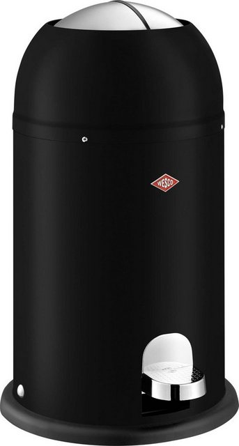 Bild von Wesco Tretabfalleimer 180312-73 KICKMASTER JUNIOR in Schwarz matt mit 12 Liter