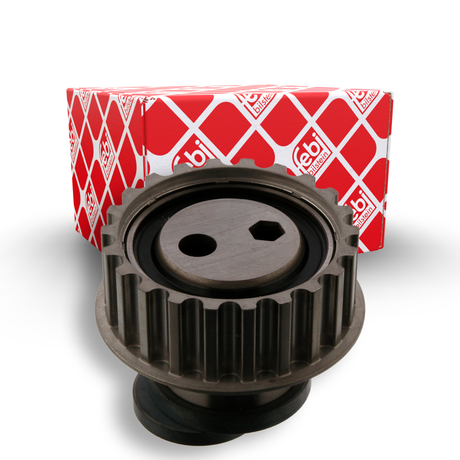 Bild von FEBI BILSTEIN 03370 Spannrolle Zahnriemen Zahnriemenspannrolle 55mm 23mm 33 65mm 0,471kg
