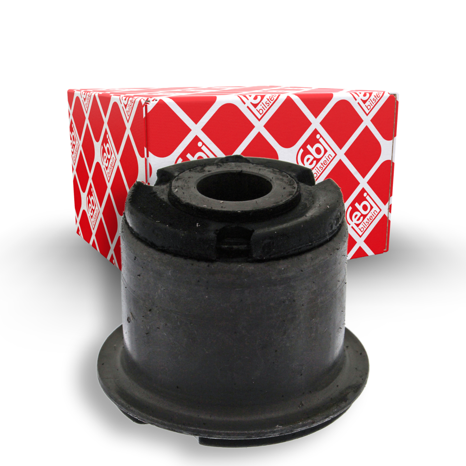 Bild von FEBI BILSTEIN 19124 Querlenkerlager Querlenkerbuchse, Querlenkergummi, Querlenker Gummilager Vorderachse links, unten, vorne, Vorderachse rechts